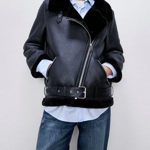 Zara Double Faced Bicker Jacket